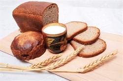 Хлеб бездрожжевой Дарницкий, 350г, Монастырский двор