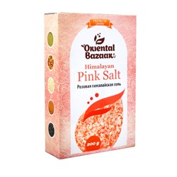 Соль розовая гималайская Oriental Bazaar, 200г