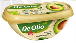 Крем De olio лайм с маслом авокадо 72,5%, 220г, Эфко