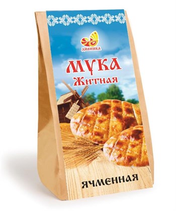 Мука ячменная житная, 500г, Дивинка див15 - фото 15461