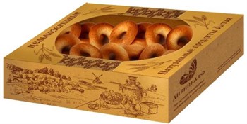 Сушки ц/з льняные на фруктозе, 400г, Дивинка див29 - фото 15537