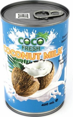 Кокосовое молоко органическое Coco Fresh, 400мл мкк10 - фото 15740