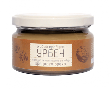 Урбеч Грецкий орех, 225г, Живой продукт жпр6 - фото 15815