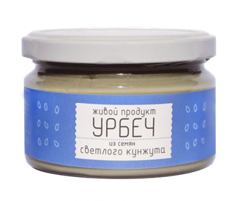 Урбеч Кунжут светлый, 225г, Живой продукт жпр12 - фото 15822