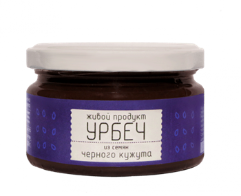 Урбеч Кунжут черный, 225г, Живой продукт жпр13 - фото 15824