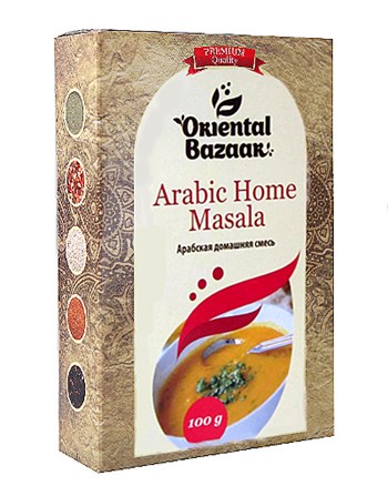 Смесь специй Арабская домашняя Arabic home masala, 100 г, Шри Ганга шг7 - фото 16294