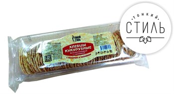 Хлебцы кукурузные с паприкой Тонкий стиль, 60г, Продпоставка - фото 17205