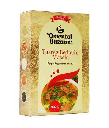 Смесь специй бедуинская Tuareg Masala, 100г, Шри Ганга шг37 - фото 18447