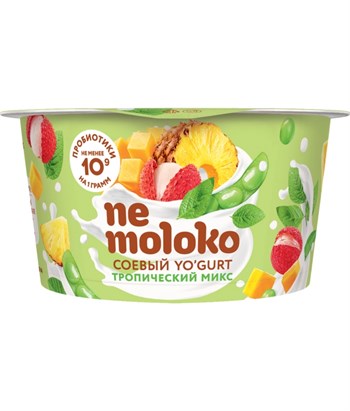 Йогурт соевый Тропический, 130г, Немолоко - фото 18558