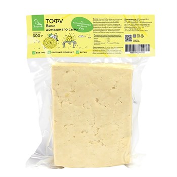 Тофу вкус домашнего сыра, 300г, Соймик - фото 18915