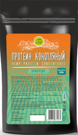 Протеин конопляный, 200г, Дары Памира дп10 - фото 19971