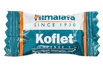 Леденцы Koflet Lozenges, 1шт, Himalaya аюр223 - фото 20349