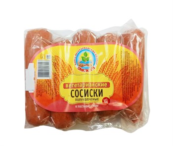 Сосиски полукопченые, 500г, Омск вво14 - фото 20452