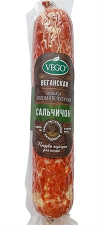 Колбаса вяленая полусухая Сальчичон, 300г, Вего вего187 - фото 20486