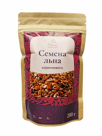 Семена льна коричневого, 200г, Хаумея хаум31 - фото 20488