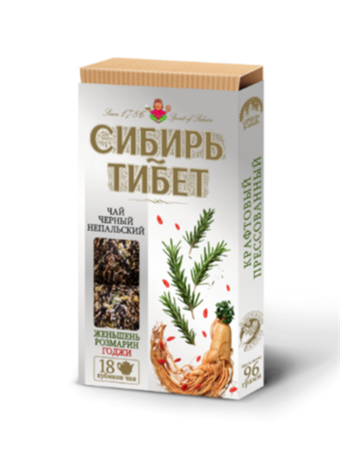 Чай Сибирь-Тибет женьшень, розмарин.,годжи, 96г, Иван да ид084 - фото 20573