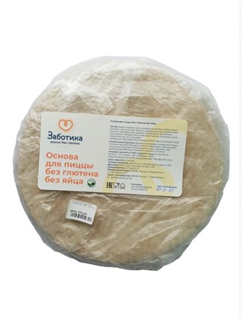 Основа для Пиццы без глютена 3шт, 400г, Заботика збт3 - фото 20602