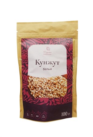 Семена кунжута белого, 100г, Хаумея хаум29 - фото 20610