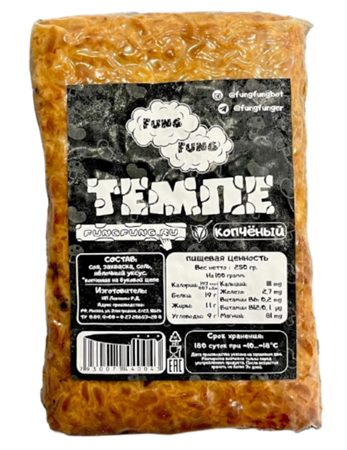 Темпе соевый копченый, 250г, Fung Fung фунг2