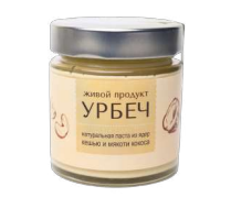 Урбеч Кешью, Кокос, 200г, Живой продукт жпр037