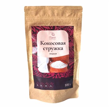 Кокосовая стружка медиум, 100г, Хаумея хаум5