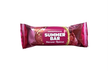 Батончик злаковый Малина-арахис, 30г, Summer bar фру51
