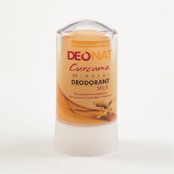 Дезодорант минеральный Куркума, 60г, Деонат