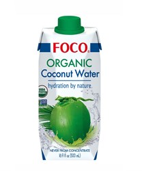 Кокосовая вода органическая Foco, 330мл мкк23