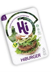 Котлета растительная Hi для бургера, 400г, Эфко