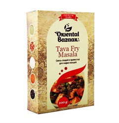 Смесь специй для жарки овощей Tava fry Masala, 100г, Шри Ганга