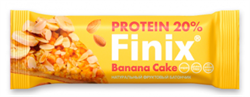 Батончик финиковый с протеином Банана кейк, 30г, Finix