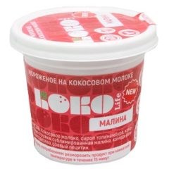 Десерт замороженый Коко Малина-кокос, 70г коко35