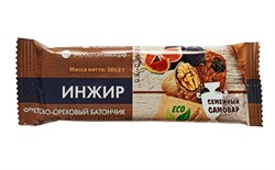 Батончик Инжир, 50г, Семейный самовар семс12