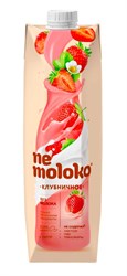 Немолоко клубничное на соевой основе, 1л нем72