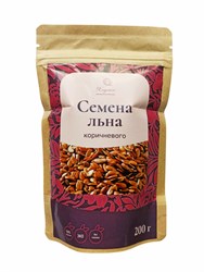 Семена льна коричневого, 200г, Хаумея хаум31