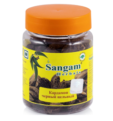 Кардамон черный цельный, 50г, Сангам сангам44