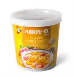 Паста карри желтая, 400г, AroyD пк31