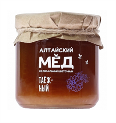 Мед Таежный, 250г, Гордость Алтая мед027