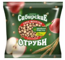 Отруби хрустящие Сила фруктов, 100г , Сибирская клетчатка сибкл20