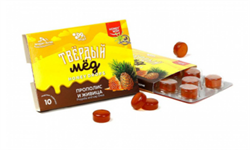 Твердый мед Прополис и живица, 30г тмед8