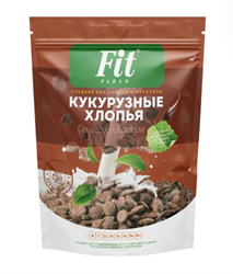 Хлопья кукурузные с шоколадом, 200г, ФитПарад фп22