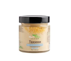 Тахини из белого кунжута, 180г, Nutvill натвилл9