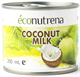 Молоко кокосовое органическое 17%, 200мл, Econutrena - фото 19526